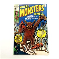 Where Monsters Dwell 15¢ Comic, #6