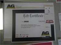 $700 gift certificate for Ag Authority
