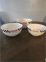 Coca-Cola Bowl Set