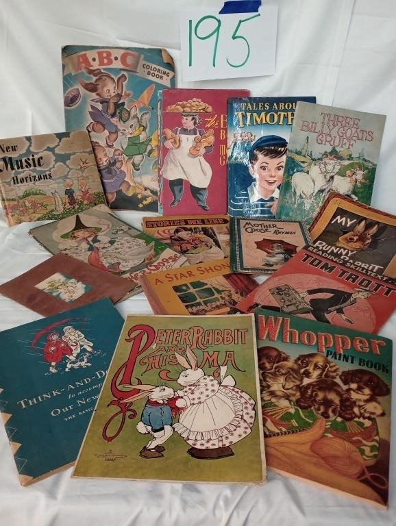 VTG CHILDRENS BOOKS