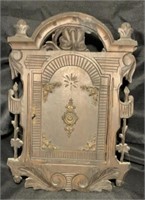 Antique Carved Wooden Hanging Cabinet