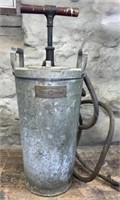Antique 4 Gallon Hand Pump Fire Extinguisher