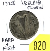 1928 Ireland 1 florin
