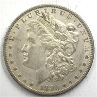 1880-O Morgan Brilliant UNC