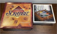 2 games - deluxe Scrabble and Chinese checkers