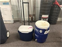Cooler And 3 Gallon Water Cooler