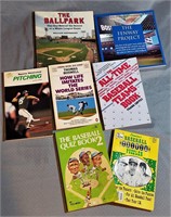 Lot of 7 Vintge MLB Baseball Books - Quiz / Trivia