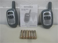 Motorola Two-Way Radio Tested W/Batteries See Info