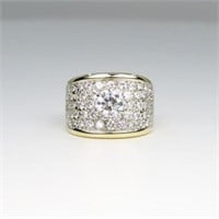 Brilliant Contemporary Diamond Ring
