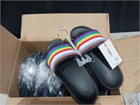 PRIDE unisex slide sandals