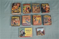 9 Vintage Better Little Books and others plus 8mm