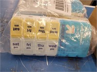 6PK Weekly Pill Planner
