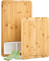3pc Bamboo Cutting Board - Extra Large