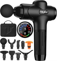 TOLOCO Deep Tissue Percussion Massage Gun