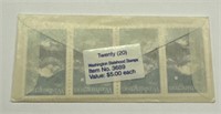 (20) Washington Statehood Stamps - Sealed
