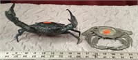 Bronze Crab & Small Crab