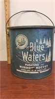Frabill’s Vintage metal Blue Waters fishing