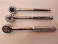 Three Socket Wrenches