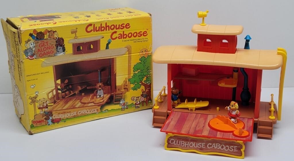 The Get Along Gang Club House Caboose 1984