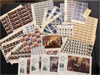 Bicentennial Stamps and Boston Tea Party Stamps