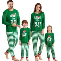 PATPAT Family Matching Christmas Pajamas Cartoon E