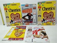 cereal boxes - gretzky, howe, olympics, etc.