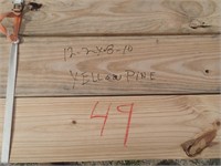 Lumber 12 2x8x10 Yellow Pine