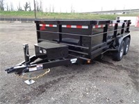 2018 Unused 6.5'X12' Dump Trailer T/A