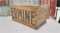 Ermine wooden box