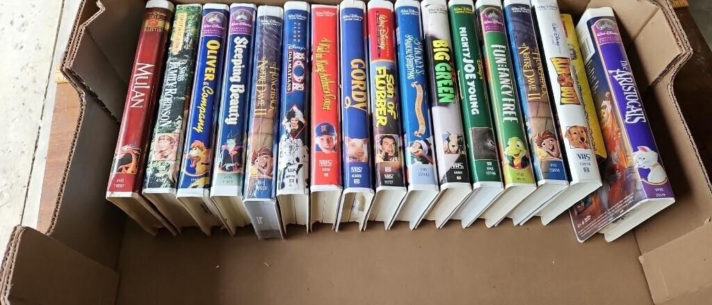 WALT DISNEY VHS TAPES