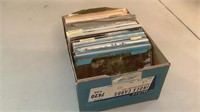 Box Of Vintage Postcards