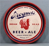 Iroquois Indian Head Beer Tray