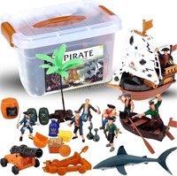 Liberty Imports Pirate Action Figures Playset