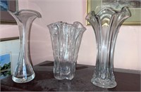 Vintage Collection of Large Flower Vases - 3