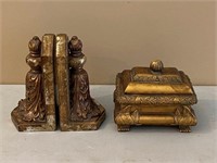Bookends & Trinket Box