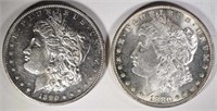 1880-S & 1890-S MORGAN DOLLARS BU