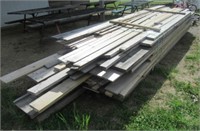 Self load large assortment of lumber that