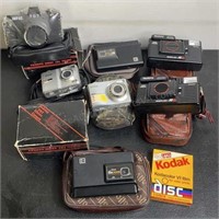 Lot of Point and shoot Cameras