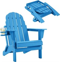 $140  Folding Adirondack Chair - Navy