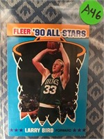 247 - FLEER '80 LARRY BIRD BASKETBALL CARD (A46)