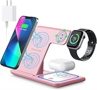 (No cord) Wireless Charging Station, 3 in 1