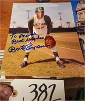 Autographed Baseball Photograph