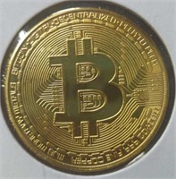 Bitcoin cryptocurrency coin