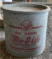 Galvanized Minnow Bucket