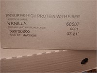 Ensure Vanilla 24 8fl oz bottles expire May 2025
