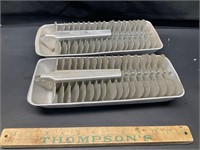 Vintage ice trays