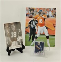 Autographed Peyton Manning Picture & Memorabilia