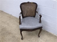 French Provincial Upholstered Arm Chair