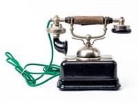 Antique Telephone Made In Denmark