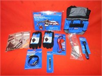 Westward gloves, drill press locking clamp,
